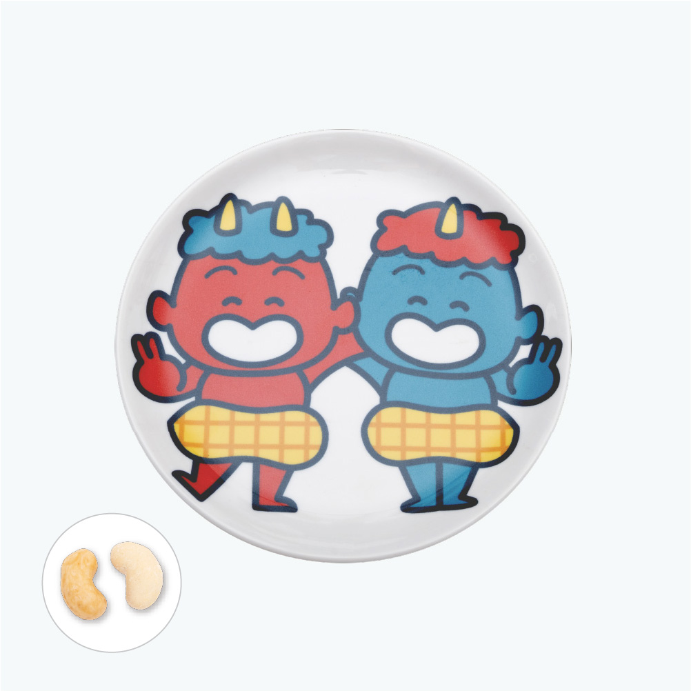 にこにこおにプレート